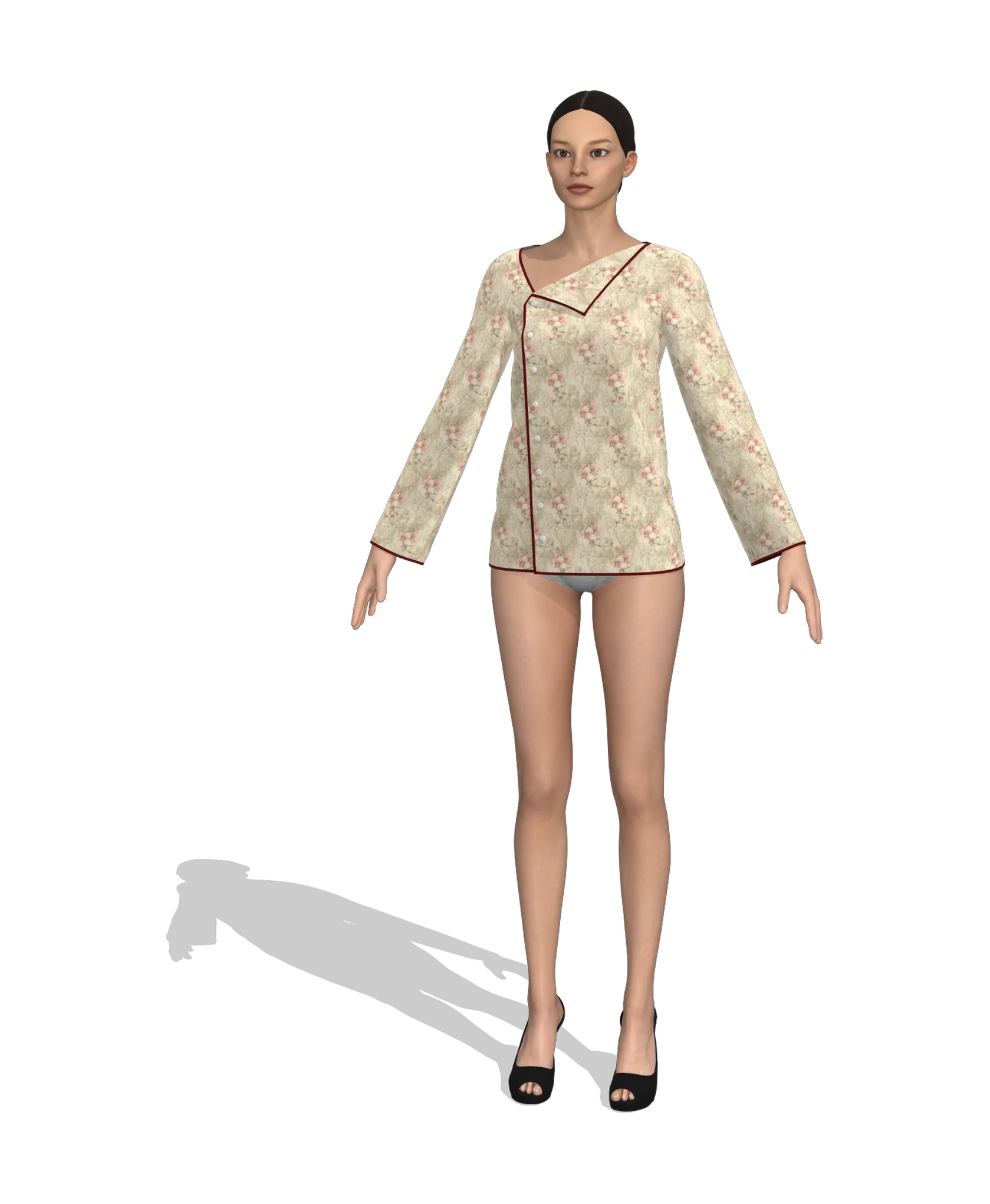 KDscion p64 full sleeve button up top